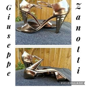 Giuseppe Zanotti Alien Strappy heel Sandal Sz 8.5